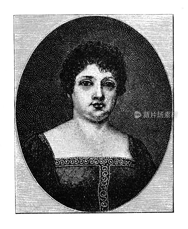 Johanna Christiana Sophie Vulpius von Goethe(1 June 1765-1 June 1816) was the long-time lover and later wife of Johann Wolfgang von Goethe
